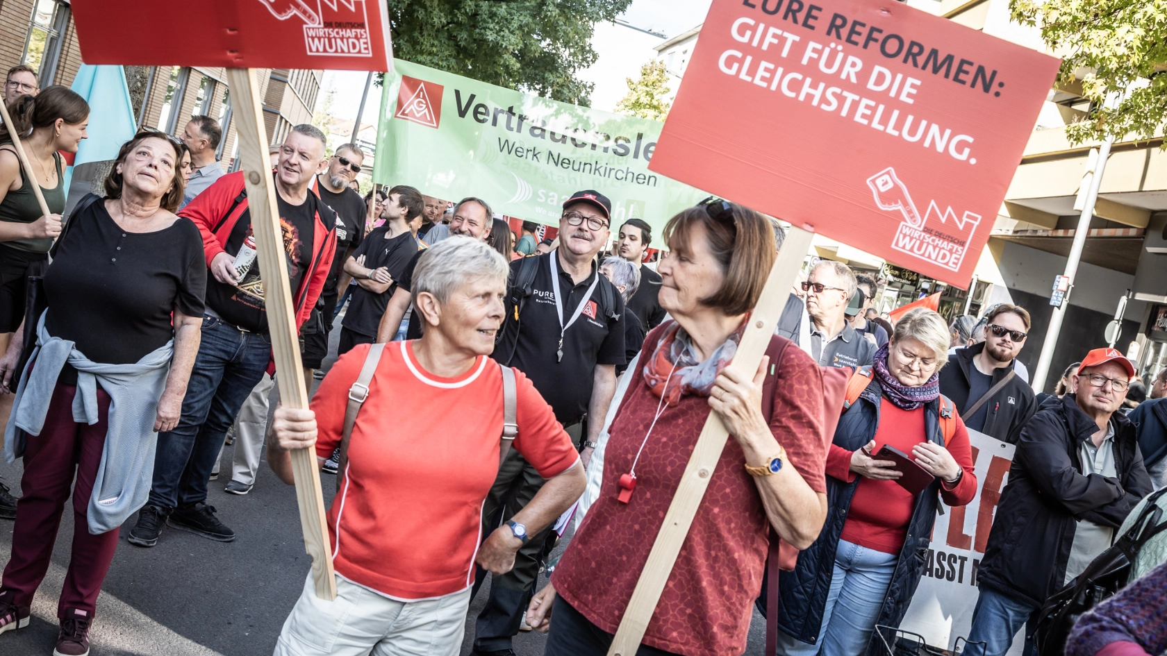 DGB Aktionstag gegen den Kahlschlag des Sozialstaats
