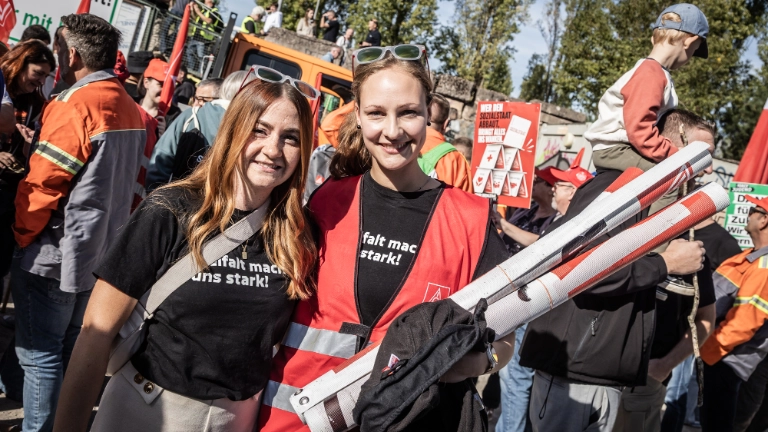 DGB Aktionstag gegen den Kahlschlag des Sozialstaats