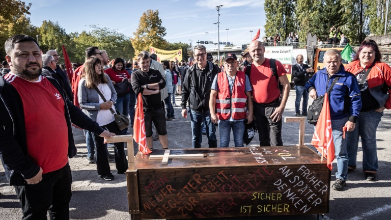 DGB Aktionstag gegen den Kahlschlag des Sozialstaats