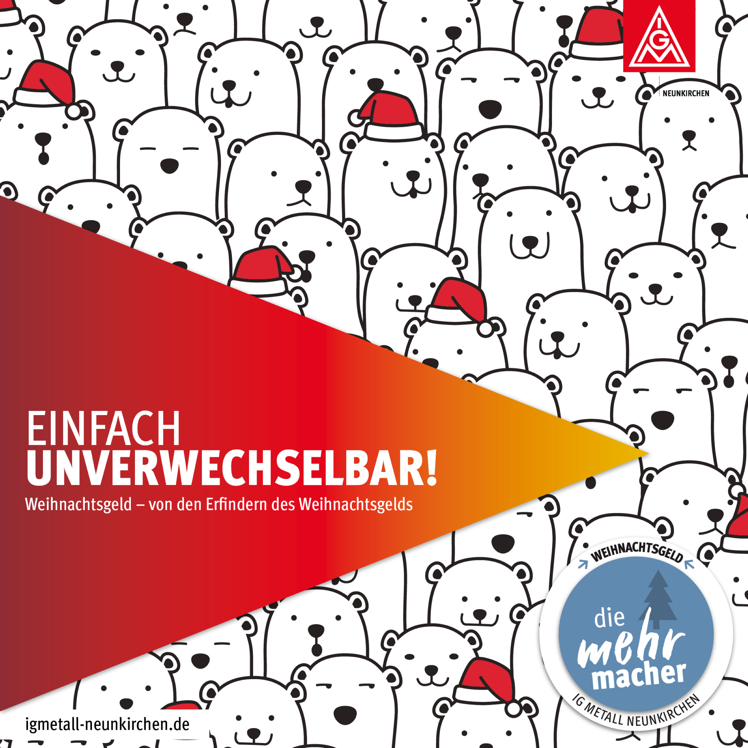 Unverwechselbar Weihnachtsgeld